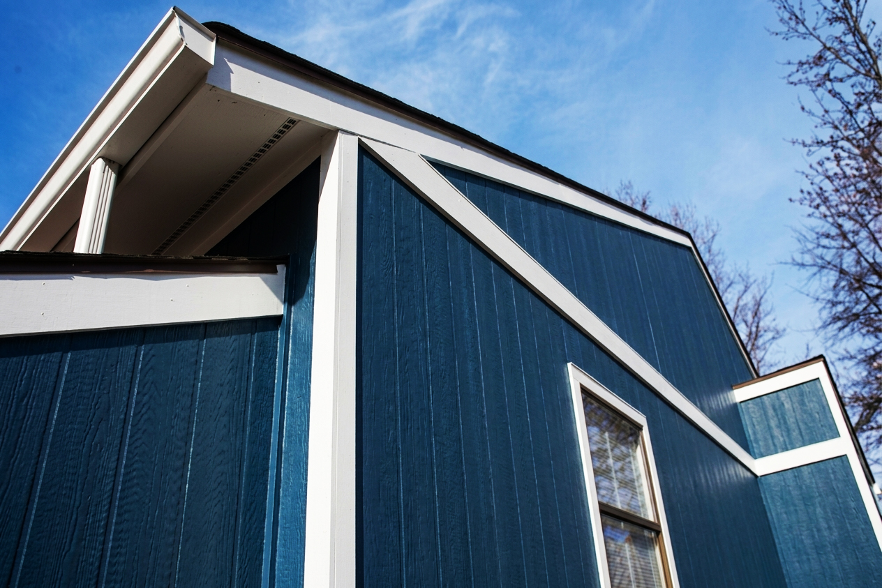 Hardie Architectural Panel siding featuring clean modern lines
